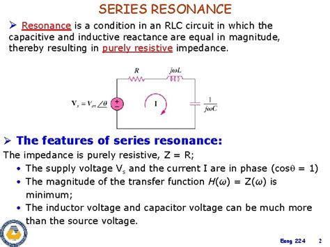 Chapter 14 Resonance Circuits Chapter Objectives Understand The