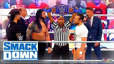 Wwe 25 April 2021 Roman Reigns Vs Daniel Bryan Wwe Universal