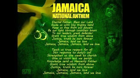 Jamaica National Anthem With Lyrics Youtube