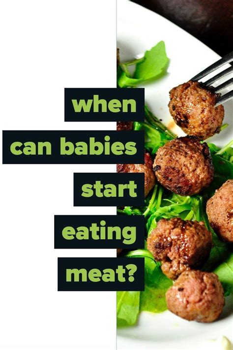 It's completely up to you whether you serve your baby's first foods pureed, mashed or cut into soft chunks for them to eat with their fingers (nhs 2018a, rcn. When Can Babies Start Eating Meat? in 2020 | Eat, Recipes ...