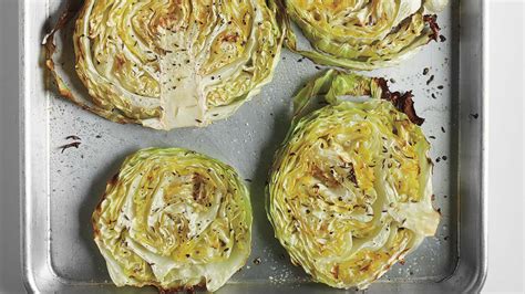 Cut off its edges and slice it in 4 thick slices. Roasted Cabbage Wedges Recipe | Martha Stewart