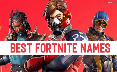 Best Fortnite Game Names 50 Unique Characters New Names 2021