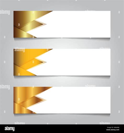 Golden Luxury Web Banner Print Banner Template Design For Promotion