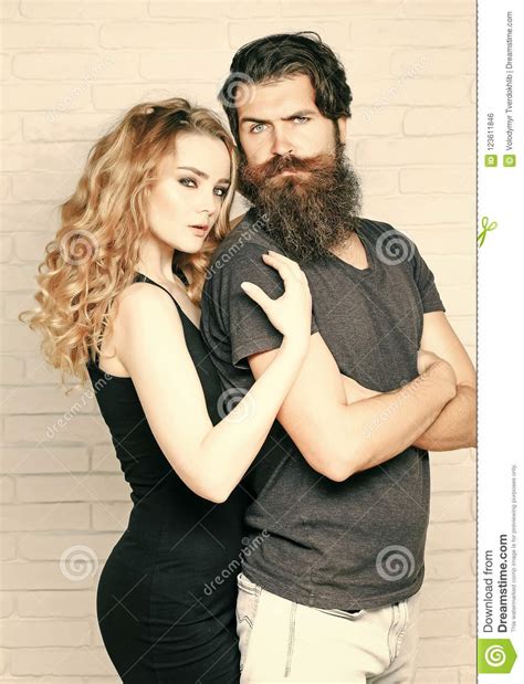 Hipsterism Subculture Trend Stock Photo Image Of Girl Bearded