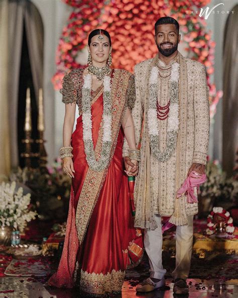 Hardik Pandya Natasa Stankovic S Royal Hindu Wedding ShaadiWish
