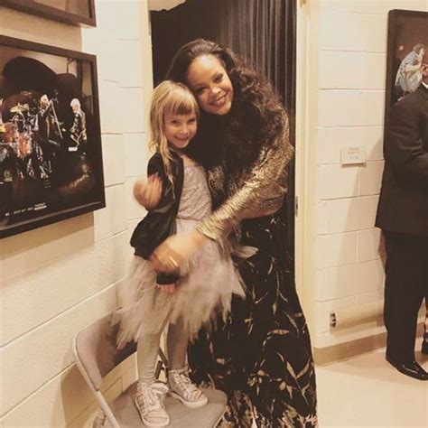 Pinks Daughter Willow And Rihanna From Grammys 2018 Instagrams
