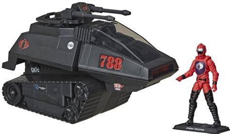 Gi Joe Retro Collection Cobra Hiss Toy Vehicle With 375 Inch