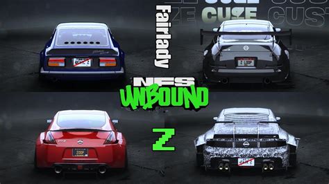 All Fairlady Z Stock Tuned In Nfs Unbound Kps Youtube