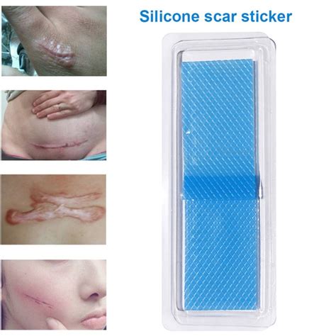 Reusable Scar Away Patch Silicone Gel Sheet Marks Removal Cesarean