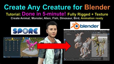 Spore Creature Creator To Blender Freedom Arts 3d