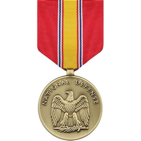National Defense Full Size Medal Vanguard