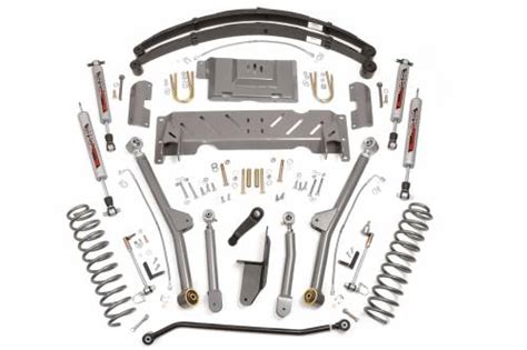 45 Long Arm Rough Country Lift Kit Suspension Jeep Cherokee Xj
