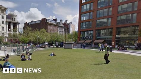 Piccadilly Gardens Sex Couple Sought By Police Bbc News