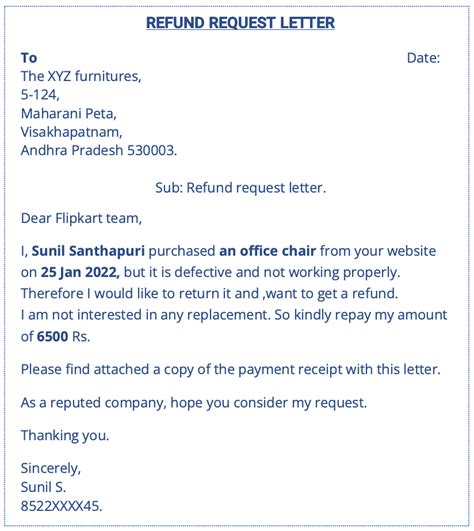 Sample Letter For Refund Of Money From Company Fill Online Printable Fillable Blank Pdffiller