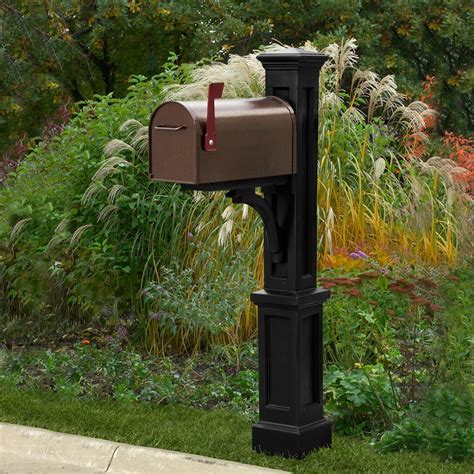 Mayne 580b00100 Newport Plus Mail Post Only Clay Mailbox Poles