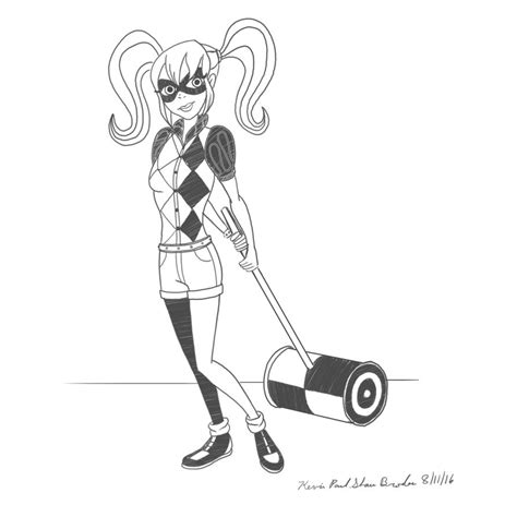 Harley Quinn Dc Super Hero Girls By Kevinpsb4 On Deviantart