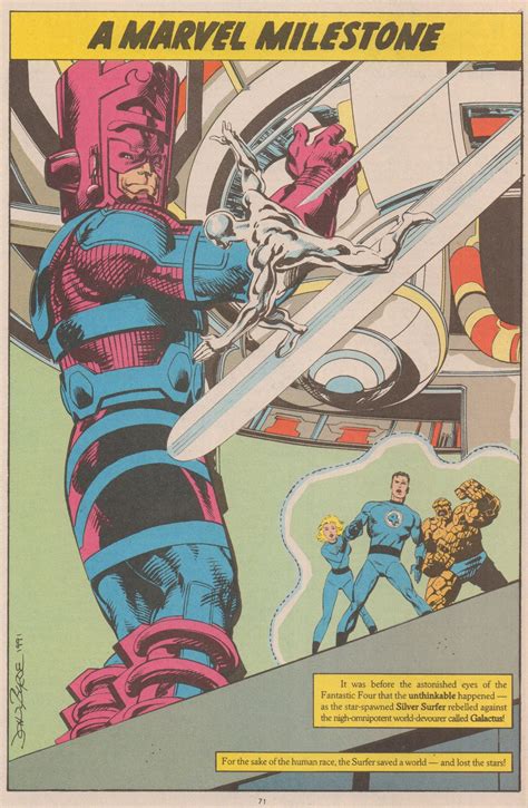 Fantastic Four Galactus Marvel Comics Marvel Silver Surfer Comics