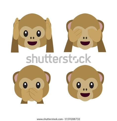 1408 Imágenes De Monkey Face Emoji Imágenes Fotos Y Vectores De