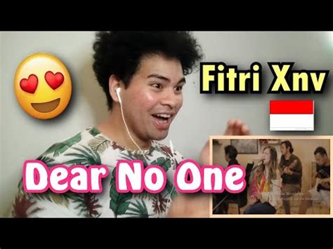 SINGER Reacts To Fitri Xnv Dear No One Tori Kelly Cover Live