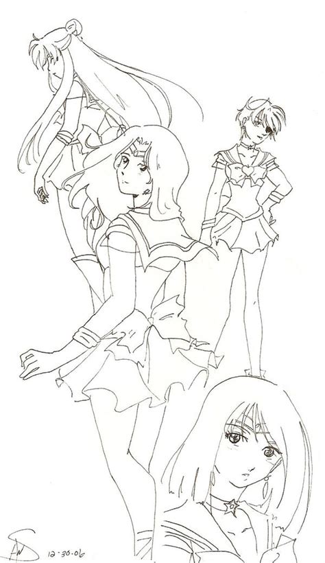 Outer Senshi By Divine Nataku On Deviantart