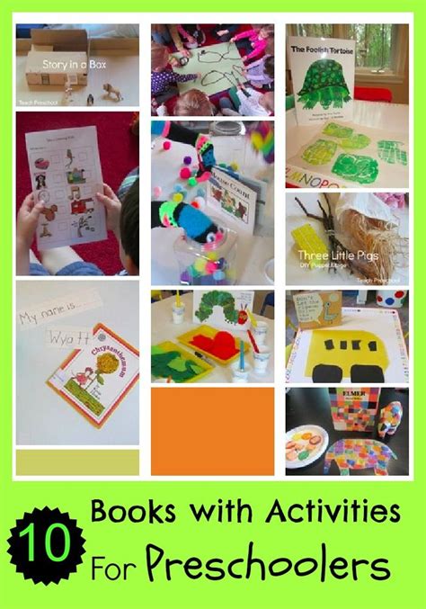 10 Picture Books With Activities From Teachpreschool Preschool
