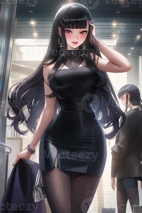 Beautiful Thick Anime Woman Posing Generative Ai Stock Photo At Vecteezy