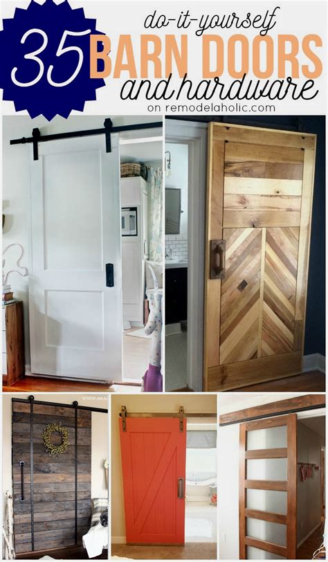 Can standard issue small bedroom closet. Remodelaholic | 35 DIY Barn Doors + Rolling Door Hardware ...