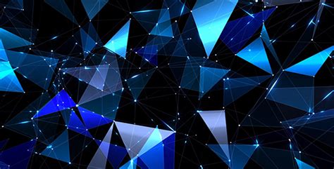 Blue Polygons Backdrop Ii Motion Graphics Videohive