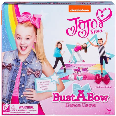 Jojo siwa just spoke out and addressed the controversial board game that her fans have been calling inappropriate for her target audience.watch the latest. Amazon.com: Cardinal Games JoJo Siwa Bust a Bow Dance Game ...