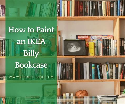 How To Paint An Ikea Billy Bookcase Home Bliss Hq