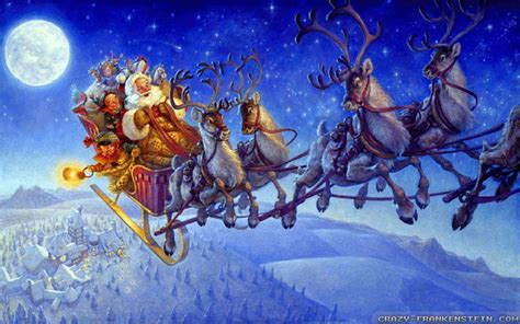 Santa claus, christmas, toy, blur, glare 4k wallpaper. Christmas Santa Wallpapers - Top Free Christmas Santa ...