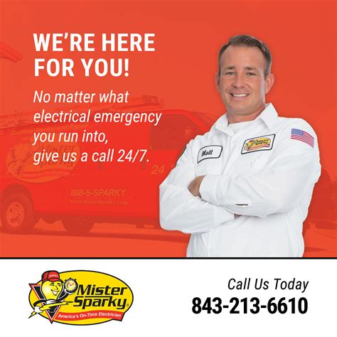 Mister Sparky Is Here For You Give Us A Call For Electrical Service