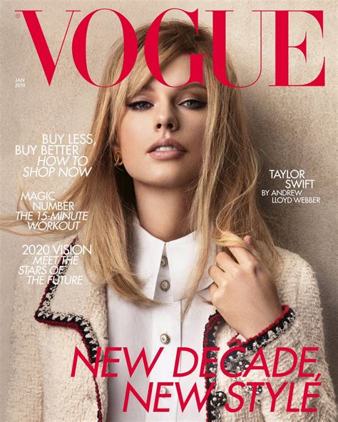 TAYLOR SWIFT In Vogue Magazine January HawtCelebs