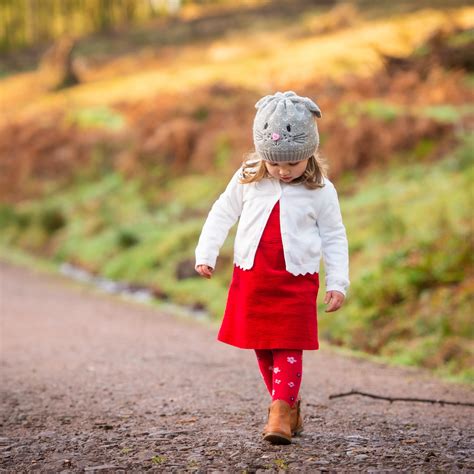 Cute Girl 4k Wallpaper Child Adorable Road Red Dress Winter Cold