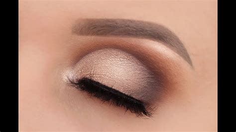 Easy Neutral Cut Crease For Hooded Eyes Youtube