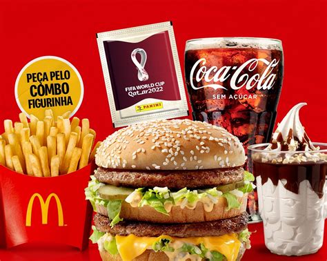 McDonalds lança combo com figurinhas da Copa do Mundo Juliana Rangel