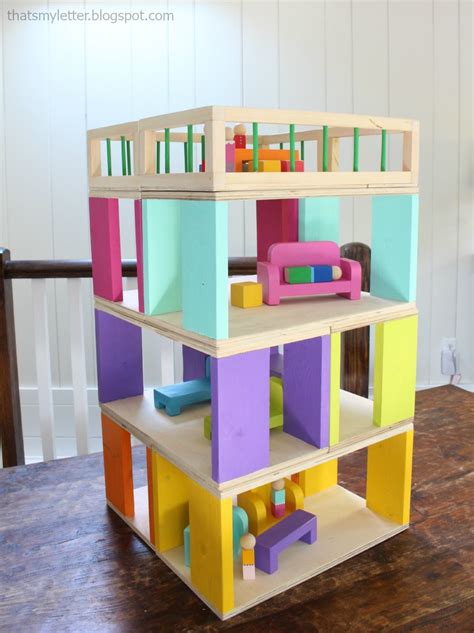 Ana White How To Modular Stackable Dollhouse Diy Projects