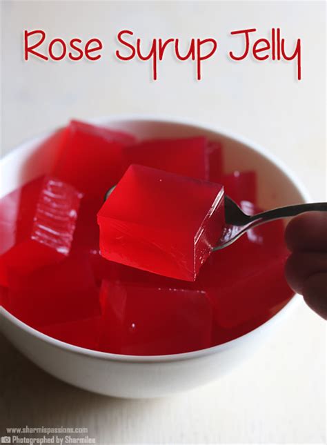 Homemade Rose Jelly Recipe How To Make Rose Jelly Sharmis Passions