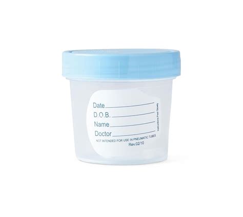 Medline Specimen Container Sterile 4oz 1ct