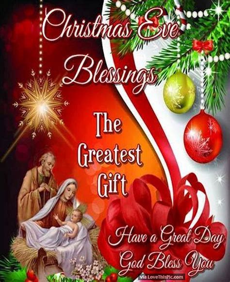 Christmas Eve Blessings Religious Quote Pictures Photos And Images