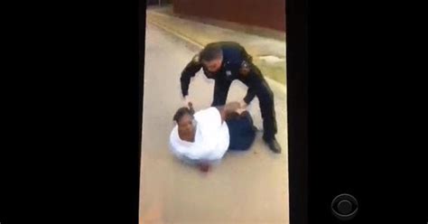 Texas Cop Tackles Arrests Black Woman Who Had Called For Help Cbs News