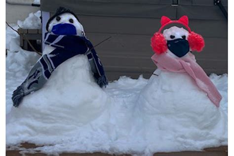 Snowman Contest 2020 Ardsley Ny