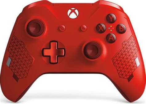 Microsoft Xbox One Wireless Controller Sports Red Special Edition Xbox