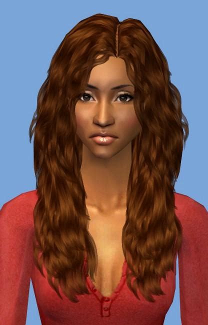 Mod The Sims Noukiesims2 Wavy Long Hair Dec 10th