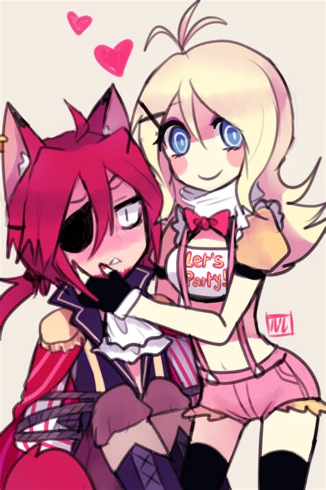Foxy And Chica Imagenes De Fnaf Anime Fnaf Dibujos Fnaf