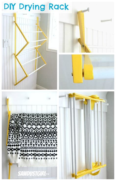 Blogged about how i did it here: DIY Drying Rack - Sawdust Girl®