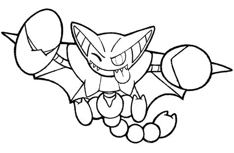 Gliscor Coloring Pages Coloring Pages