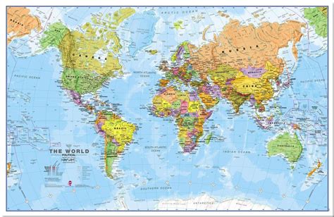 World Wall Map Political Idea Pinterest Mapas Mapamundi And