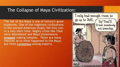 End Of The Mayan Empire