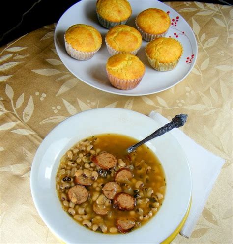 Smoked Sausage And Black Eyed Pea Soup